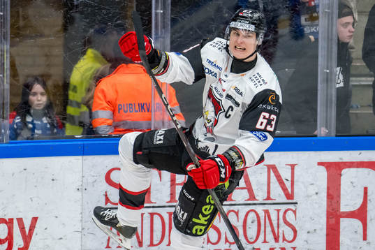 Malmö Redhawks Fredrik Händemark jublar