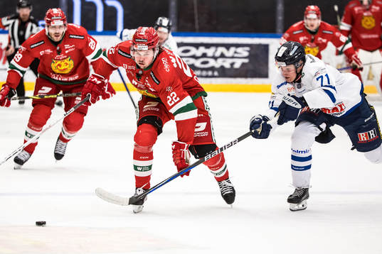 Moras Måns Carlsson och Karlskogas Eskild Bakke Olsen
