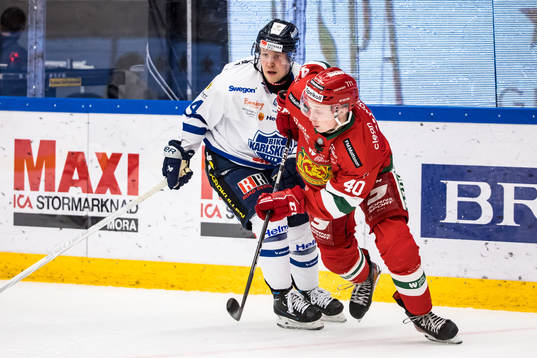 Karlskogas Henrik Larsson och Moras Felix Johansson