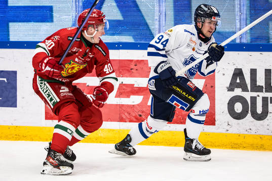 Moras Felix Johansson och Karlskogas Henrik Larsson