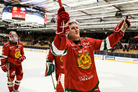 Moras Anthon Eriksson jublar