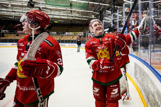 Moras Anthon Eriksson jublar