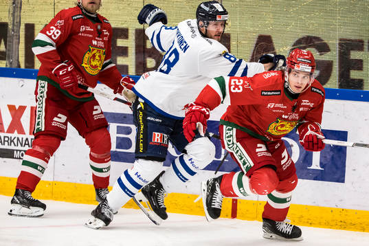 Moras Chad Yetman och Karlskogas Jesper Kokkonen