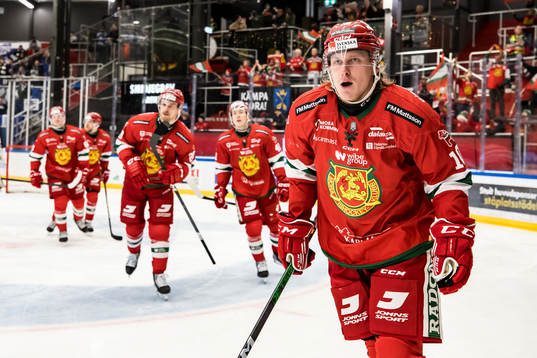Moras Anthon Eriksson jublar