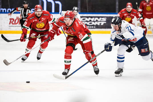 Moras Måns Carlsson och Karlskogas Eskild Bakke Olsen