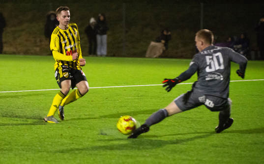 IFK Hässleholms Harry Thomasson nära överlista