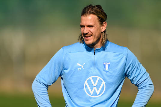 Malmö FFs målvakt Johan Dahlin
