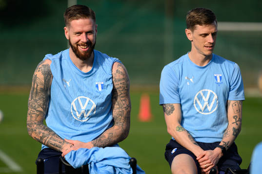 Malmö FFs Pontus Jansson och Søren Rieks