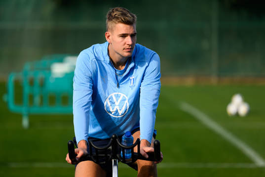 Malmö FFs målvakt Mathias Nilsson