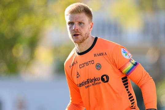 Goalkeeper Jakob Let Haugaard of Tromsø