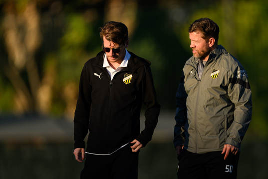 Head coach Per-Mathias Høgmo of BK Häcken