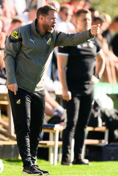 Head coach Pål Arne Johansen of BK Häcken