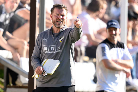 Head coach Pål Arne Johansen of BK Häcken