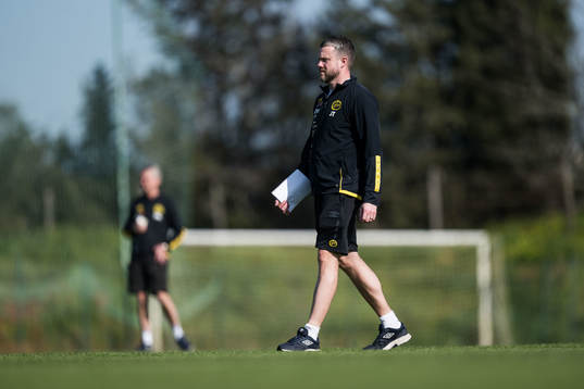 Elfsborgs manager Jimmy Thelin