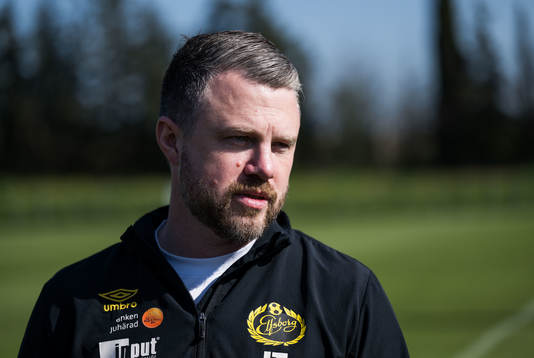 Elfsborgs manager Jimmy Thelin
