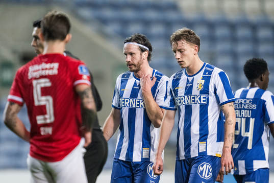 Gustav Svensson and Sebastian Hausner of IFK Göteborg