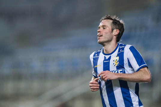 Emil Salomonsson of IFK Göteborg celebrates