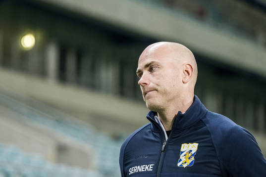 Head coach Jens Berthel Askou of IFK Göteborg