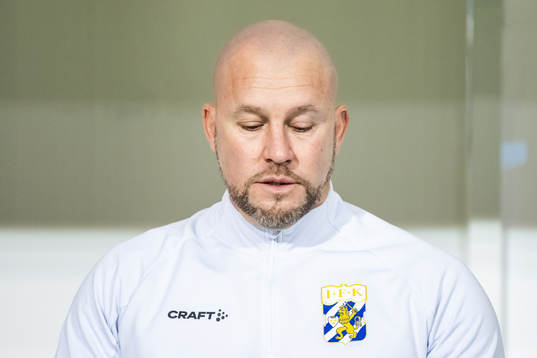 Goalkeeper coach Lee Baxter of IFK Göteborg