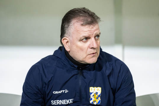 Football developer Magnus Edlund of IFK Göteborg