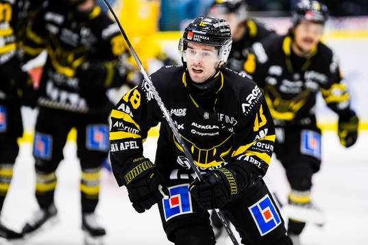 Västerås Shane Gersich jublar