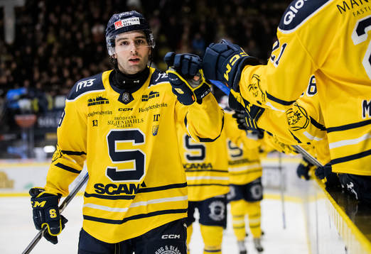 Södertäljes Stelio Mattheos jublar
