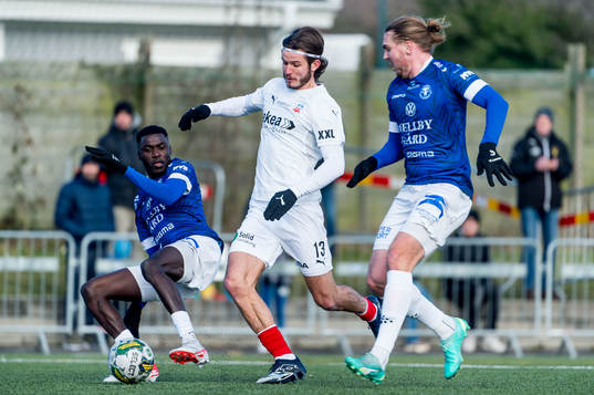 Helsingborgs Wilhelm Loeper och Trelleborgs Abel Ogwuche