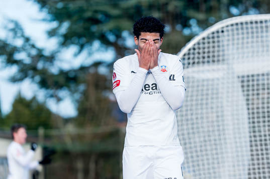 Helsingborgs Milan Silva Rasmussen deppar
