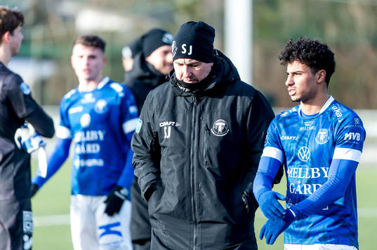 Trelleborgs tränare Stefan Jacobsson deppar