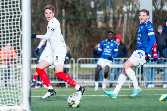 Helsingborgs Taylor Silverholt och Trelleborgs Charlie