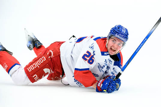 Oskarshamns Lukas Pilö deppar