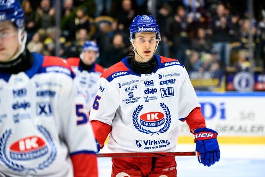 Oskarshamns Lukas Jasek deppar