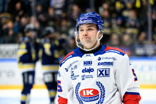 Oskarshamns David Quenneville deppar