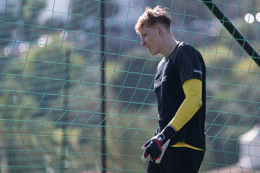 Rasmus Forsell of AIK looks dejected