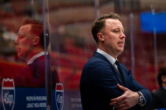 Leksands tränare Joakim Engström
