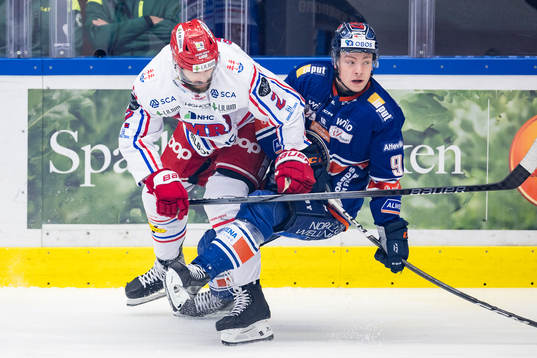 Timrås Per Svensson och Växjös Victor Stjernborg