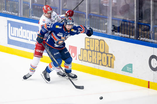 Timrås Emil Pettersson och Växjös Martin Lundberg
