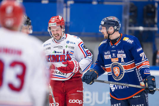Timrås Jonathan Dahlén och Växjös Martin Lundberg