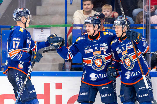 Växjös Gabriel Carlsson, Joel Persson och Marcus