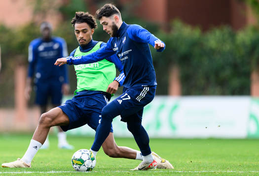 IFK Norrköpings Jesper Ceesay och Laorent Shabani