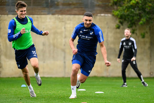 IFK Norrköpings Carl Björk och Vito Hammershöy-Mistrati
