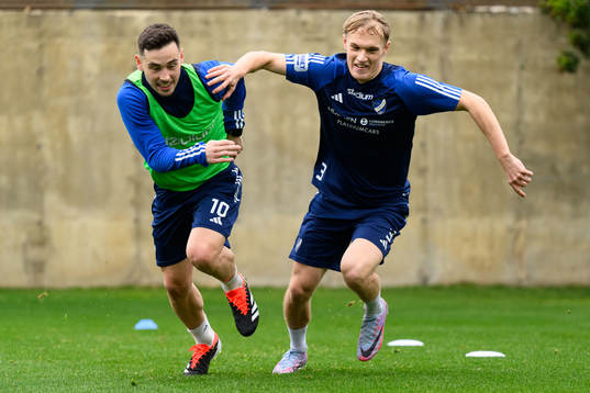 IFK Norrköpings Vito Hammershöy-Mistrati och Marcus