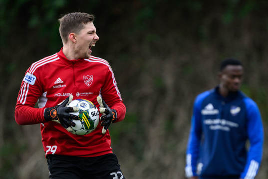 IFK Norrköpings målvakt Julius Lindgren