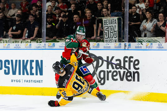 Frölundas Otto Stenberg och Luleås Pontus Andreasson