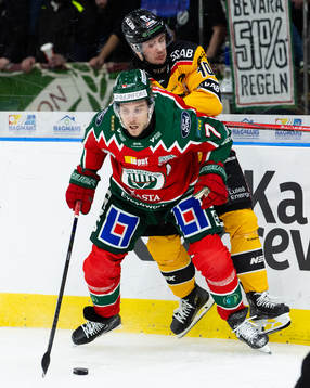 Frölundas Henrik Tömmernes och Luleås David Lilja
