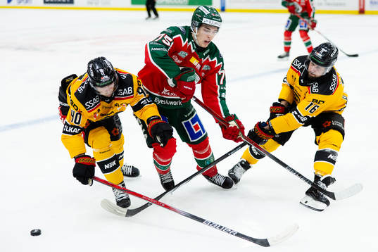Luleås David Lilja och Niklas Olausson mot Frölundas