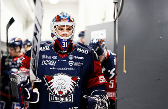 Linköpings målvakt Jesper Myrenberg