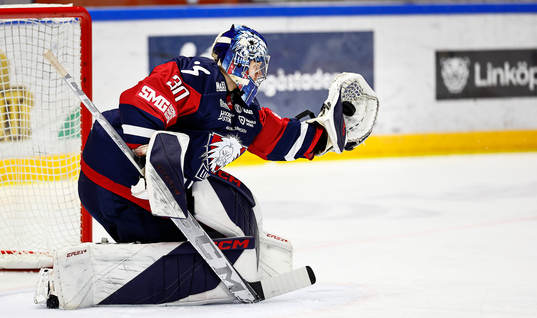 Linköpings målvakt Edvin Sandell