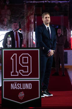 Markus Näslund hyllas