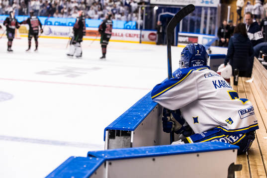 Leksands Marcus Karlberg deppar